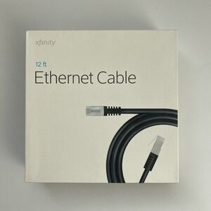 Xfinity Comcast - 12ft Ethernet Cable - Cat 6 - RJ45 Male - NEW